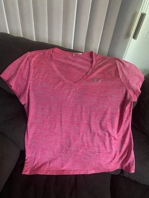 HURLEY TOP ATLÉTICO MUJER CUELLO EN V - ROSA XL  Foto 1 de 3