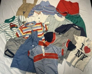 Vintage Toddler Boys Clothing Lot 14pc 3T 4T Health-tex Carters Shirts 70s 80s - Picture 1 of 19
