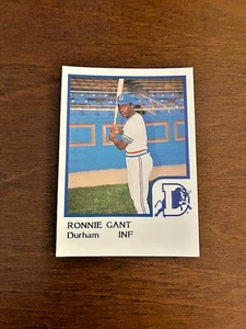 1986 Durham Bulls ProCards team set, "Ronnie" Gant (First Card), Jeff Blauser - Picture 1 of 6