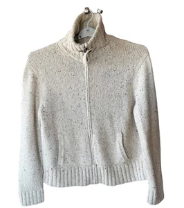 Polo Ralph Lauren Pullover Herren XL Haferflocken Full Zip Wolle Alpaka Mischung hoher Kragen - Bild 1 von 9