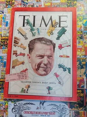 Time Magazine  September 9, 1957 Jimmy Hoffa - Image 1 of 4
