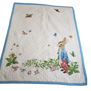 Edredón bebé Peter Rabbit 45” X 38” buen estado - Imagen 1 de 8