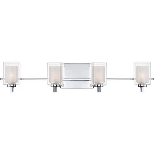 Kolt 4-Light Transitional Extra Large Bath Vanity Approved for Damp Locations - - Picture 1 of 6