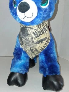 Bandana Halloween cane piccolo collare slip on Hauntings fatto a mano pipistrelli ragno - Foto 1 di 5