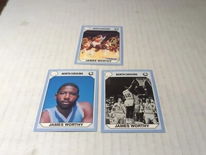 3 verschiedene JAMES WORTHY North Carolina Teerabsatzkarten! UNC! Gastonia, NC - Bild 1 von 1