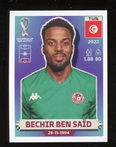 2022 Fifa World Cup Panini Sticker Qatar BECHIR BEN SAID Tunisia TUN3 - Picture 1 of 1