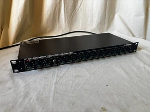 T.C. Electronic TC1140 PARAMETRIC EQUALIZER/PREAMPLIFIER 1U RACK MOUNT - Picture 1 of 9