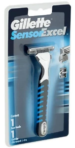 Mango de afeitar Gillette Sensor Excel doble hoja manual ENVÍO GRATUITO - Imagen 1 de 5