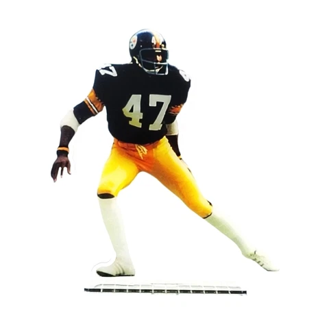 Mel Blount Figure - #47 of Pittsburgh Steelers Defending Figurine Ornament Cover