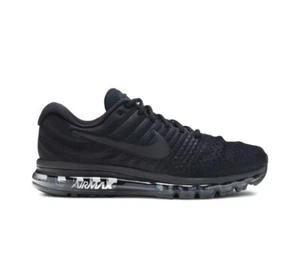 Nike Air Max 2017 Low Triple Black Shoes 849559-004 Men Size 7.5 - Picture 1 of 6