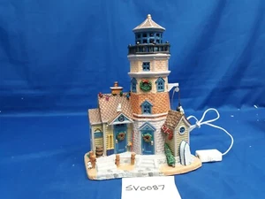 Faro Holly Bay colección Lemax Village # 45688 tal como está sv0087 - Imagen 1 de 5