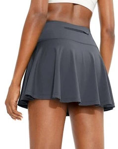 Pleated Tennis Skirt for Women with 4 Pockets Women's High Waisted Athletic G... - Picture 1 of 6