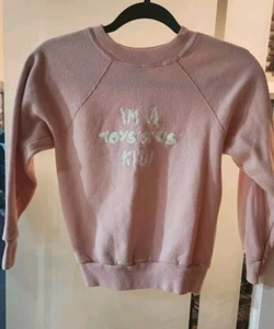 VTG "I'm a Toys R Us Kid" PINK Sweatshirt Kids - Picture 1 of 8