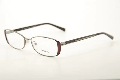 Auténticas gafas Prada VPR 58O GAA-1O1 plata violeta 53 mm marcos Italia Foto 1 de 4
