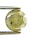 Real Natural Diamond 1.10ct 6.5 Mm Yellow Round Brilliant Cut For Valentine Ring
