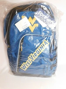NWT WEST VIRGINIA BACKPACK FOREVER COLLECTIBLES ELITE NCAA MOUNTAINEERS SCHOOL - Picture 1 of 6