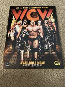 2013 WWE WCW BEST OF MONDAY NITRO DVD Video Poster Print Ad HOLLYWOOD HULK HOGAN - Picture 1 of 1