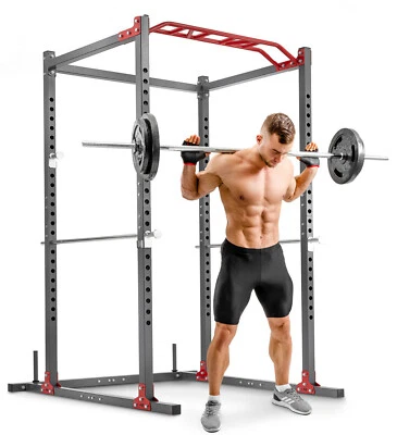 Hop-Sport Power Cage mit Klimmzugstange Squat Rack Kraftstation HS-1009K - Bild 1 von 4