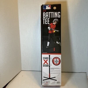 Franklin XT Batting Tee Sturdy X Design Adjustable Height 23” to 33” - Afbeelding 1 van 3