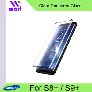 Clear Tempered Glass Screen Protector For Samsung Galaxy S8+ / S9+