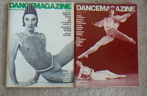 DANCE MAGAZINE "Dancemagazine"  - 2 Issues December 19754 & May 1976 - Ruud - Imagen 1 de 2
