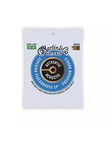 Martin MA530 Authentic Acoustic SP Phosphor Bronze Guitar Strings, Extra Light - Picture 1 of 1