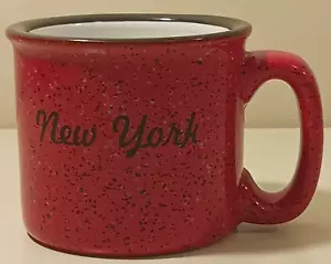 NEW York M Ware Huaguang 12oz-14oz Coffe Mug Soup Red Vintage Rare Heavy 20.6oz - Picture 1 of 10