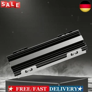 M.2 SSD Cooler Aluminum Alloy NVME Heatsink for NVME M.2 2280 SSD (Black) - Afbeelding 1 van 8