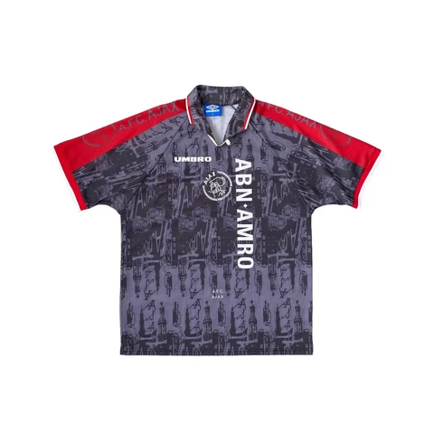 Vintage Umbro FC Ajax Amsterdam 1996/97 Away Soccer Jersey Size XL Cover