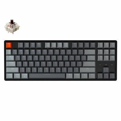 Keychron K8 TKL Layout Bluetooth Mechanical Keyboard RGB Backlit Aluminum Frame  - Image 1 of 4