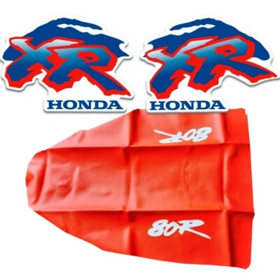 Cubierta de asiento, calcomanías de tanque gráficos para Honda XR80R xr 80 1993 naranja envío DHL 🌎 Foto 1 de 4