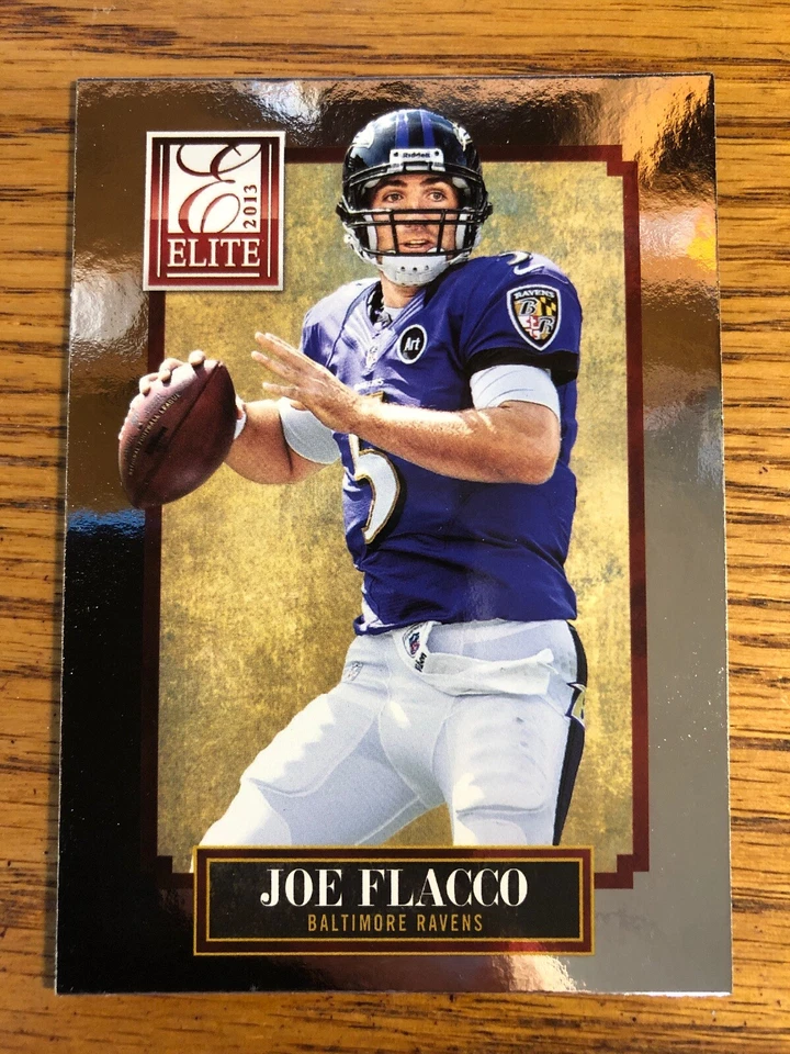 Joe Flacco 2013 Elite Ravens Card #8  *1959* - Image 1 of 1