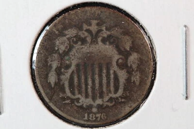 1876 Shield Nickel 4OJD - Image 1 of 4