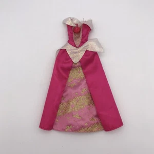 Vestido rosa Mattel Aurora Sleeping Beauty 1999 solo para muñeca de 12 pulgadas leer descripción - Imagen 1 de 6