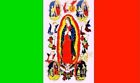 3'X5' Mexico Lady Of Guadalupe Flag, Catholic Guadelupe Mexican Virgin Mary