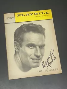 Rosemary Harris handsigniert 1960 The Tumbler Playbill Helen Hayes Theatre - Bild 1 von 12