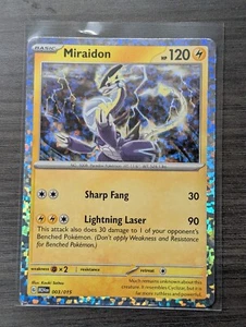 Miraidon Holo 003/015 Pokemon TCG - McDonalds 2024 Karte - Near Mint - Packfrisch - Bild 1 von 1