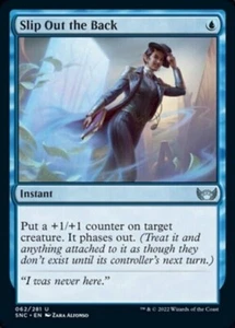 1x SLIP OUT THE BACK - NEU Capenna - MTG - Magic the Gathering - Bild 1 von 1