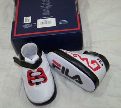 Baby FILA Shoes - Pre-Walker - Size  6 - 9 Months - New in Box - Image 1 of 4