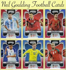 Panini PRIZM World Cup 2018 ☆ RED & BLUE WAVE PARALLEL ☆ Football Cards