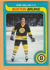 Bob Miller Boston Bruins 1979-80 Topps #196 - Imagen 1 de 2