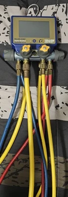 Colector digital TITAN 40870 Yellow Jacket P51-870 con mangueras  Foto 1 de 2