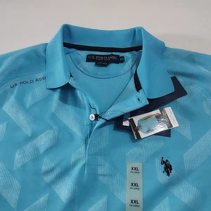 US Polo Assn Herren Kurzarm Hemd Blau Gr. XXL - Bild 1 von 7