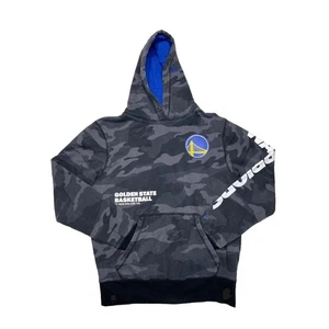 Sudadera con Capucha New Era Golden State Warriors Camuflada Polar Baloncesto Hombres Pullover Pequeña - Imagen 1 de 6