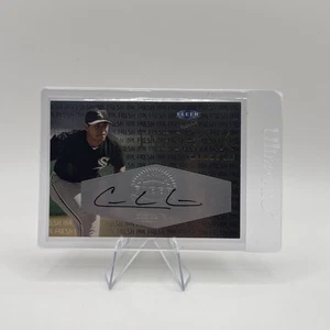 2000 Fleer Ultra Fresh Ink /900 Carlos Lee Auto - Picture 1 of 2