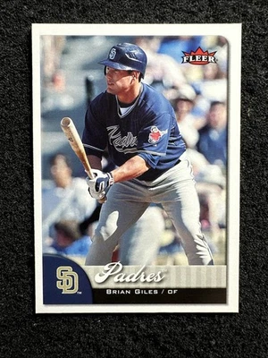 Brian Giles #81 2007 Fleer Baseball cantidad San Diego Padres Foto 1 de 2