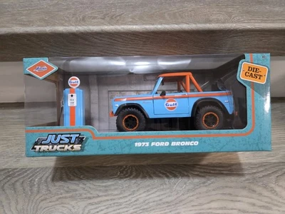 Jada Just Trucks Gulf 1973 Ford Bronco - Image 1 of 4