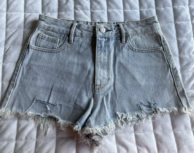 Pantalones cortos de mezclilla Pacsun para mujer de tiro alto festival talla 25 nuevos con etiquetas Foto 1 de 4