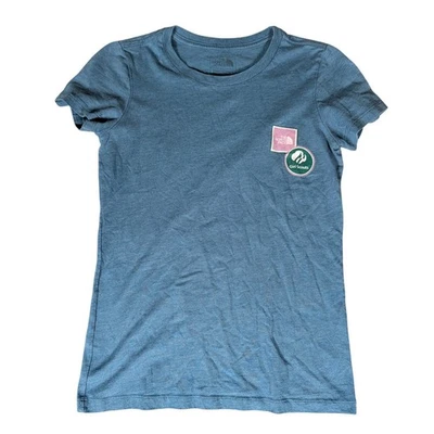 Camiseta The North Face Girl Scouts Mujer Azul "Make the World Better" Gráfico T Foto 1 de 4