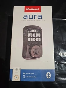 Kwikset 99420-002 Aura Bluetooth Modern Door Lock - Venetian Bronze - Picture 1 of 1
